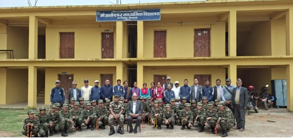 राष्ट्रिय सेवा दलको तालिममा बैतडीका दुई विद्यालयका विद्यार्थी सहभागी