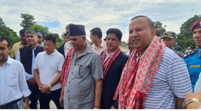 दोधारा चाँदनी सुक्खा बन्दरगाह स्थल निरीक्षण