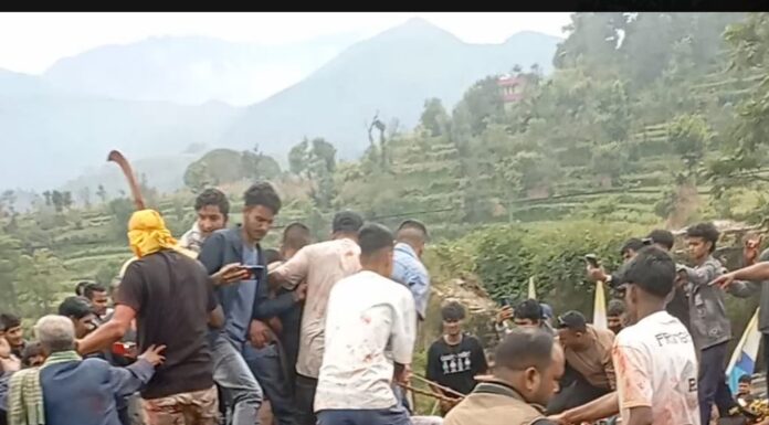 निङ्लाशैनी भगवतीमा चार सय बढी राँगा,बोकाको बलि दिइयो