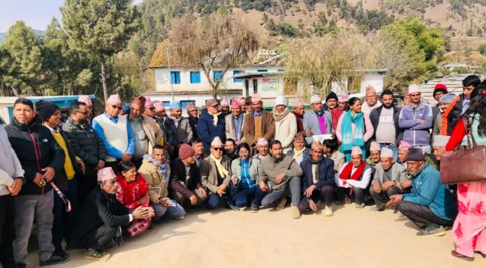 कांग्रेस बैतडीद्वारा १५ औं महाधिवेशन लक्षित पालिकास्तरीय बैठकलाई निरन्तरता
