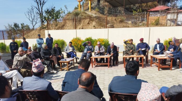 बैतडीमा निर्वाचन आचारसंहिता पालनाबारे छलफल