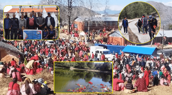 महाशिवरात्रिको अवसरमा पात्ताल भुवनेश्वर धाममा लाग्ने मेलाको तयारी पुरा पात्ताल भुवनेश्वर महाशिवरात्रि मेला