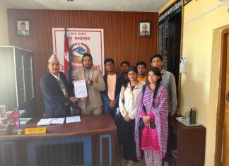 बैतडीमा लागू औषध नियन्त्रणको माग गर्दै, स्ववियुद्वारा ज्ञापन पत्र