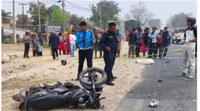 कञ्चनपुरमा जिप र मोटरसाइकल ठोक्किँदा दुई जनाको मृत्यु