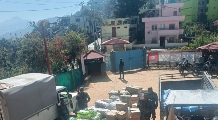 हल्दुबिनायकबाट २१ लाखभन्दा बढीका किराना सामान बरामद
