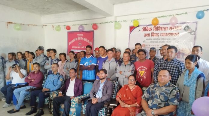 पञ्चेश्वरमा विपद् व्यवस्थापनका लागि स्थानीय स्वयंसेवक तयार गरिँदै
