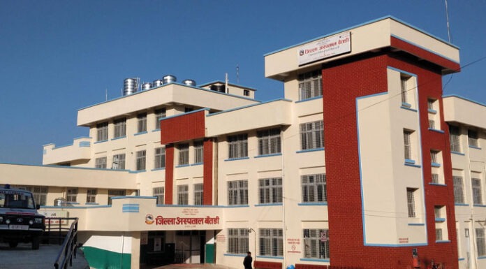 बैतडी जिल्ला अस्पताल ५० शय्यामा स्तरोन्नति हुने