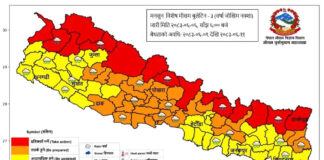 मौसम विभागद्वारा रेड अलर्ट जारी