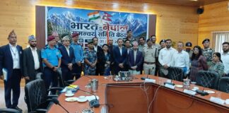 पिथौरागढमा नेपाल–भारत सीमा समन्वय बैठक सम्पन्न