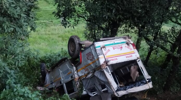 बैतडीको सुर्नयामा जिप दुर्घटना, सात जना घाइते