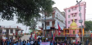 छलिया बाजागाजासहित बैतडीमा संविधान दिवस मनाइयो