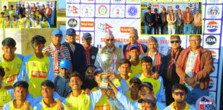कञ्चनपुरलाई पराजित गर्दै डडेल्धुराले जित्यो यू–१९ क्रिकेटको उपाधि